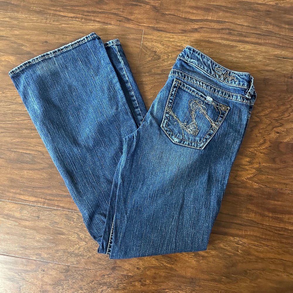 Women’s Silver Eden jeans size W30/L33